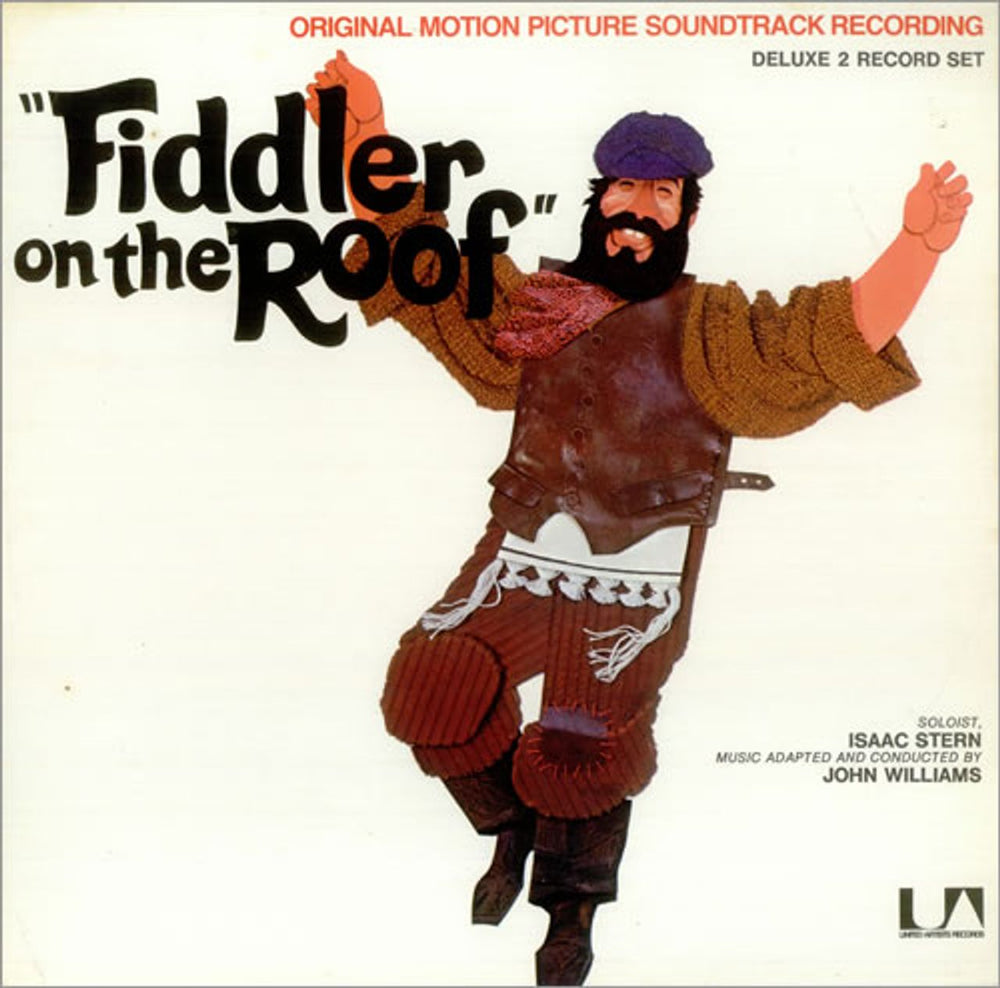 John Williams (Composer) Fiddler On The Roof - 1st UK 2-LP vinyl record set (Double LP Album) UAD60011/2