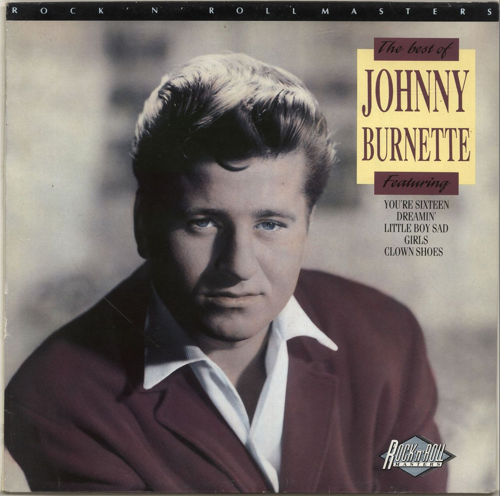 Johnny Burnette The Best Of Johnny Burnette UK vinyl LP album (LP record) EMS1324