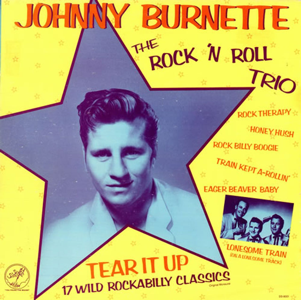 Johnny Burnette The Rock N Roll Trio US vinyl LP album (LP record) SS-8001