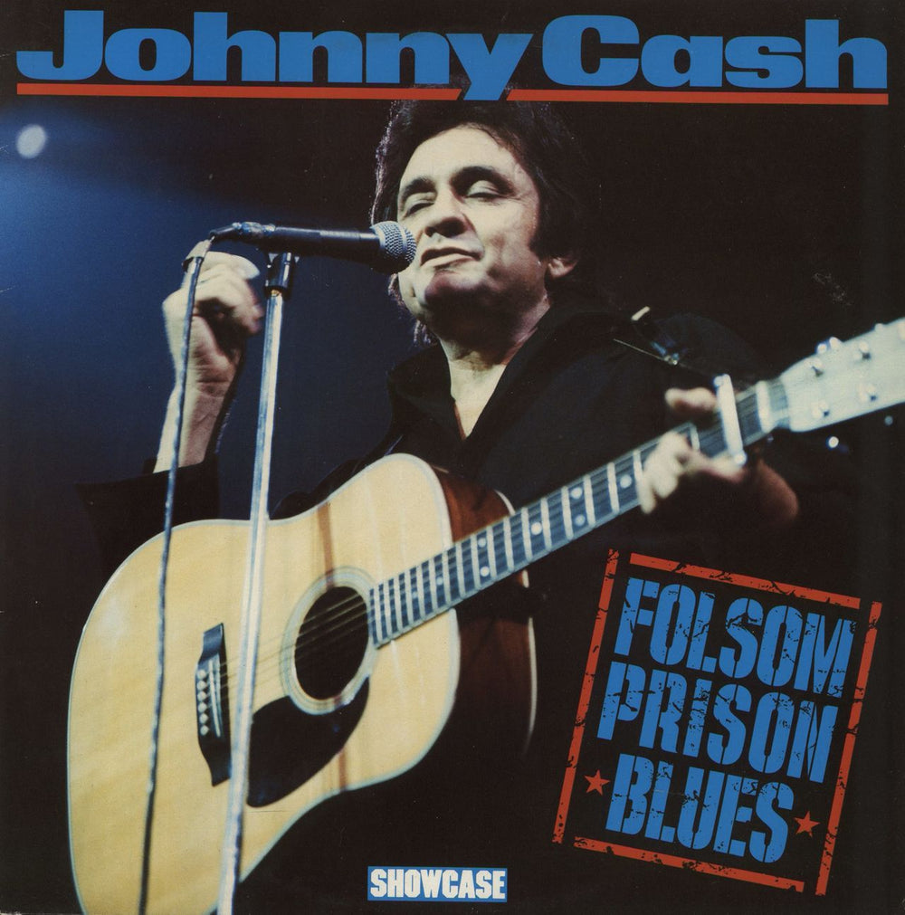 Johnny Cash Folsom Prison Blues UK vinyl LP album (LP record) SHLP126