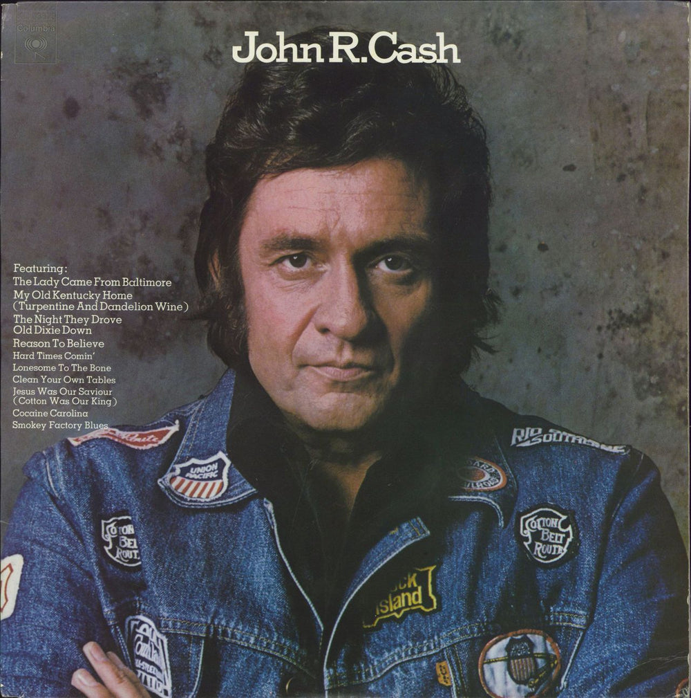 Johnny Cash John R Cash US vinyl LP album (LP record) KC33370