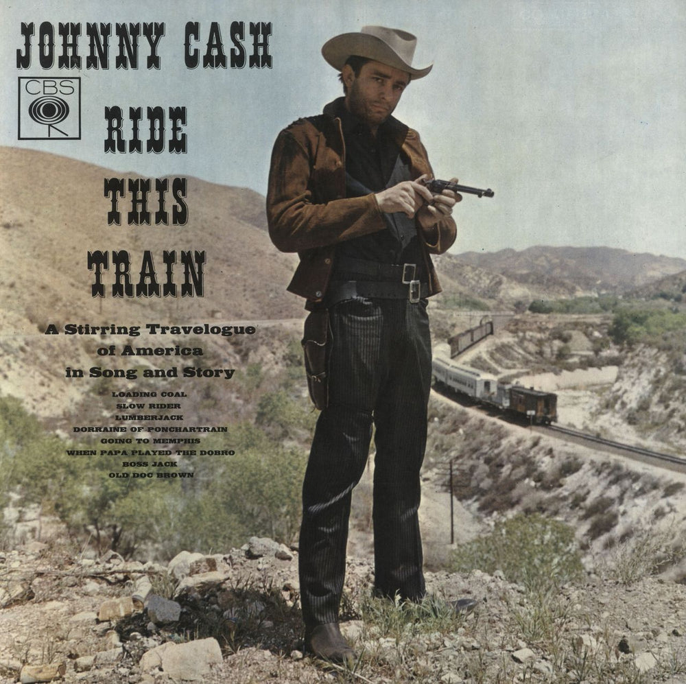 Johnny Cash Ride This Train UK vinyl LP album (LP record) BPG62575