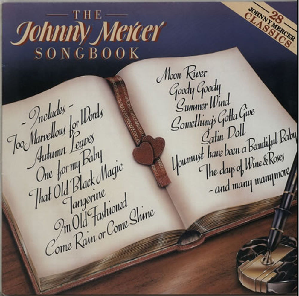 Johnny Mercer The Johnny Mercer Songbook UK 2-LP vinyl record set (Double LP Album) SIV104