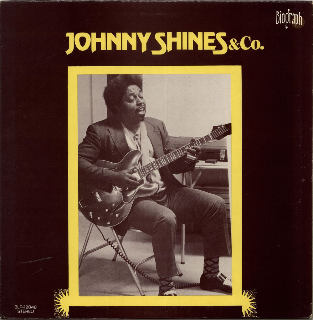 Johnny Shines Johnny Shines & Co. US vinyl LP album (LP record) BLP-12048