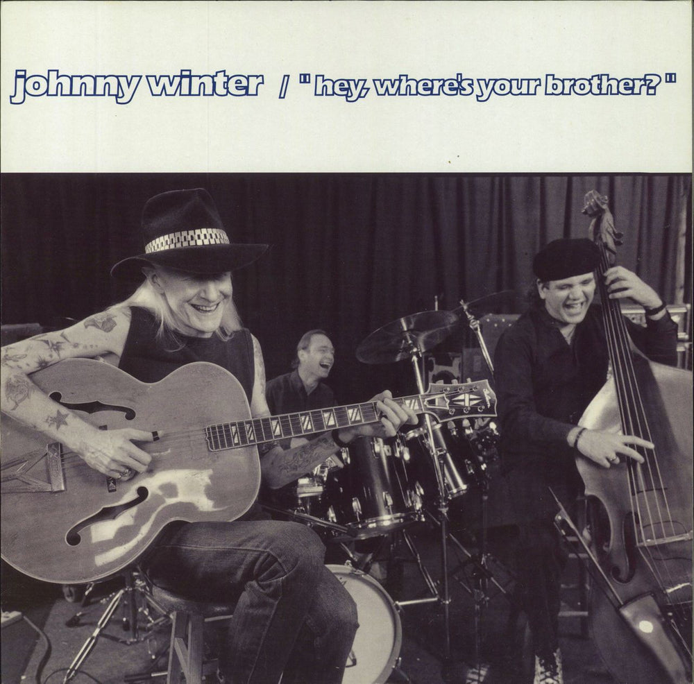 Johnny Winter Hey, Where's Your Brother? UK vinyl LP album (LP record) VPBLP11