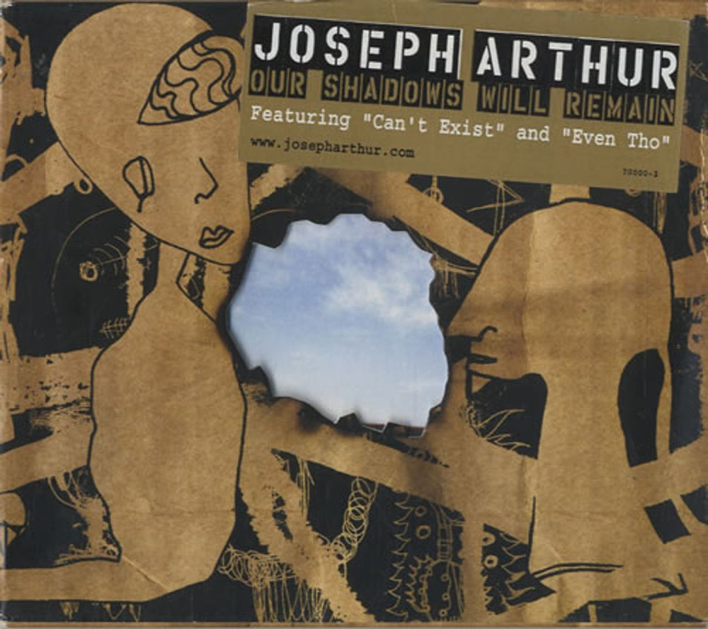 Joseph Arthur Our Shadows Will Remain US CD album (CDLP) 70000-2