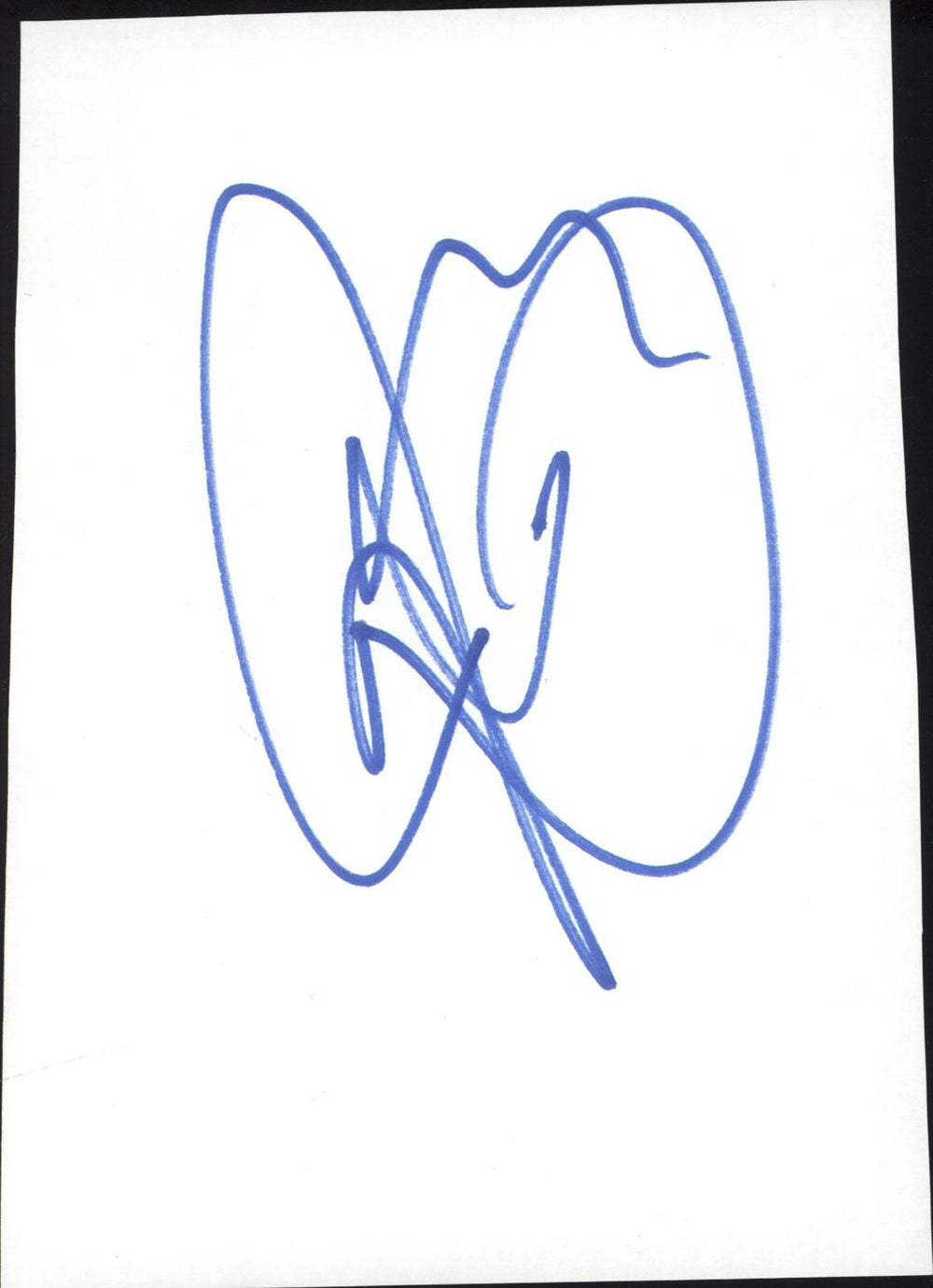 Josh Groban Autograph UK memorabilia AUTOGRAPH