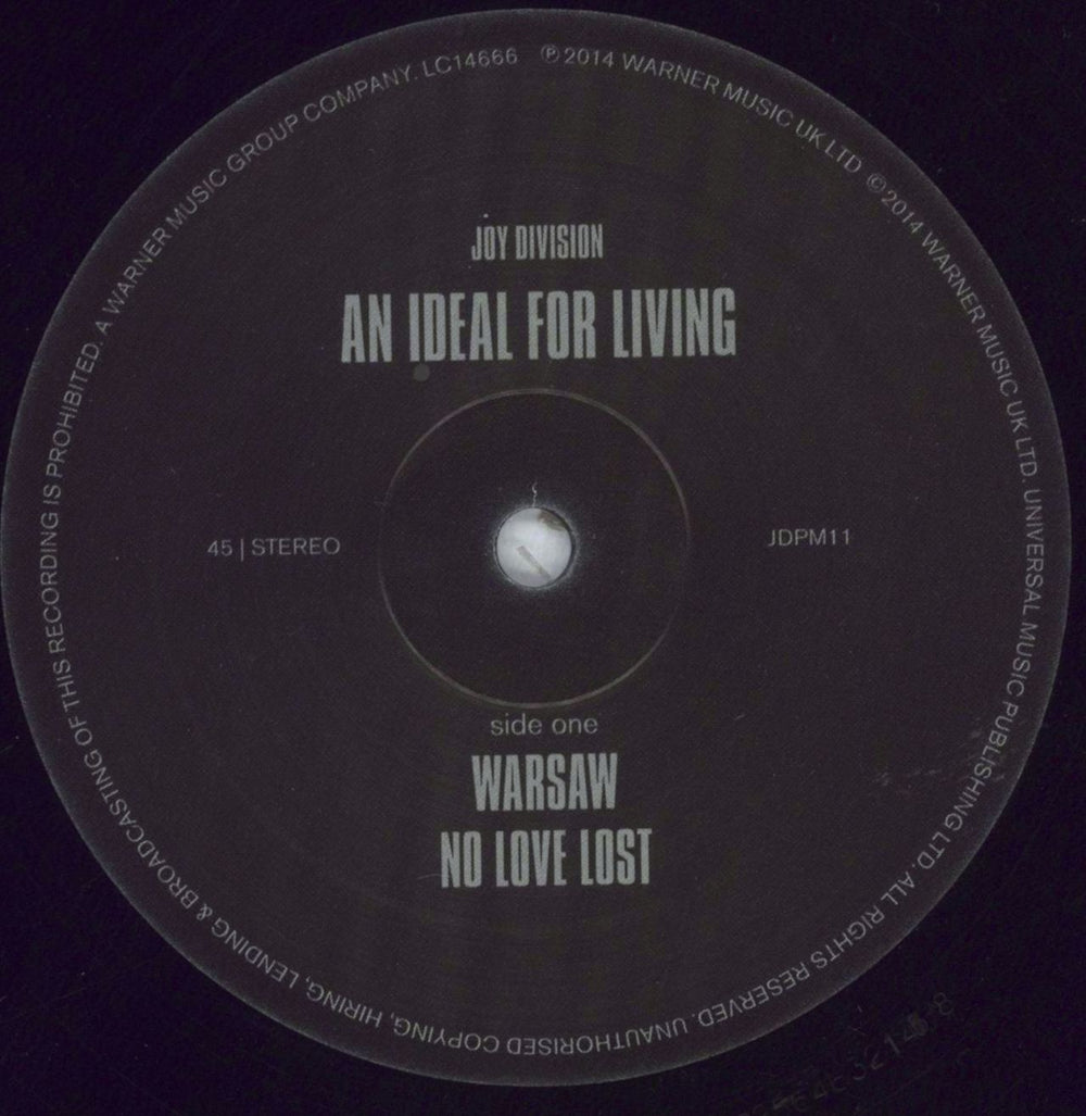 Joy Division An Ideal For Living - Record Store Day - Shrink UK 12" vinyl single (12 inch record / Maxi-single) JOY12AN826820