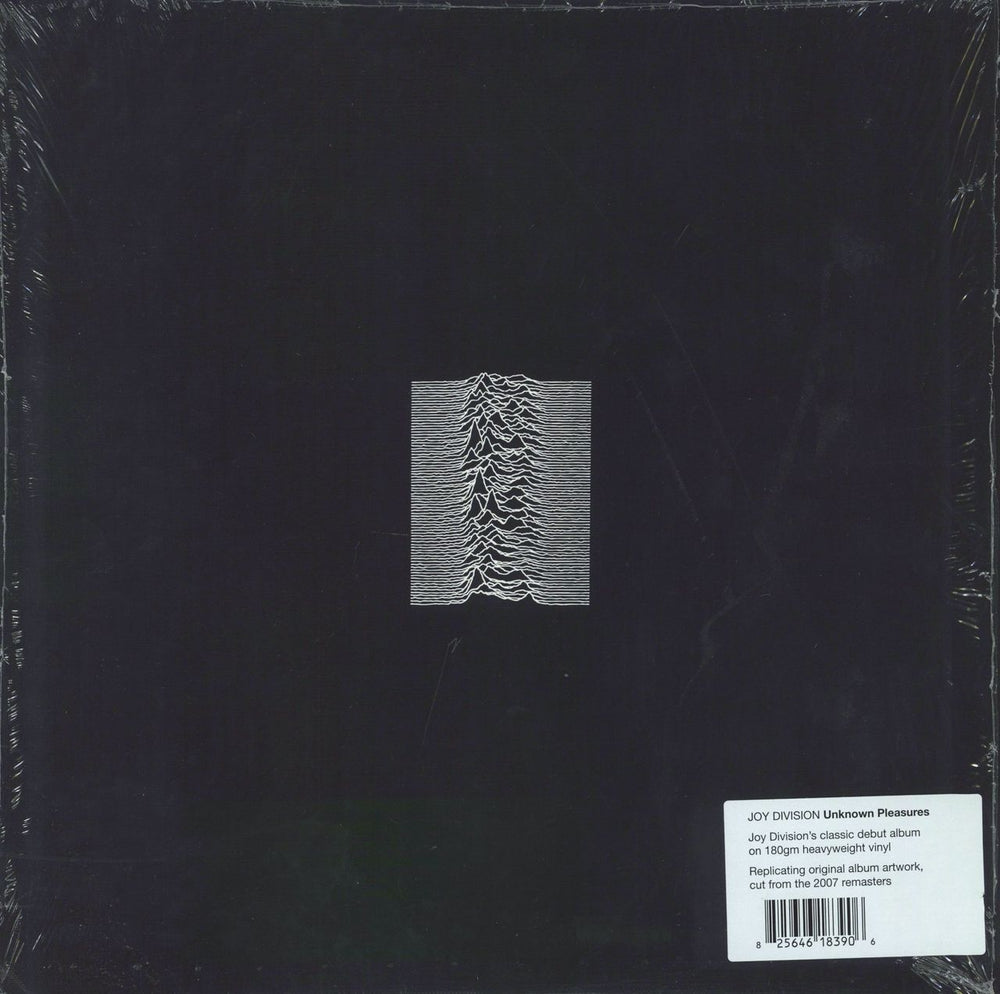 Joy Division Unknown Pleasures - 180 Gram - Shrink UK vinyl LP album (LP record) FACT10R