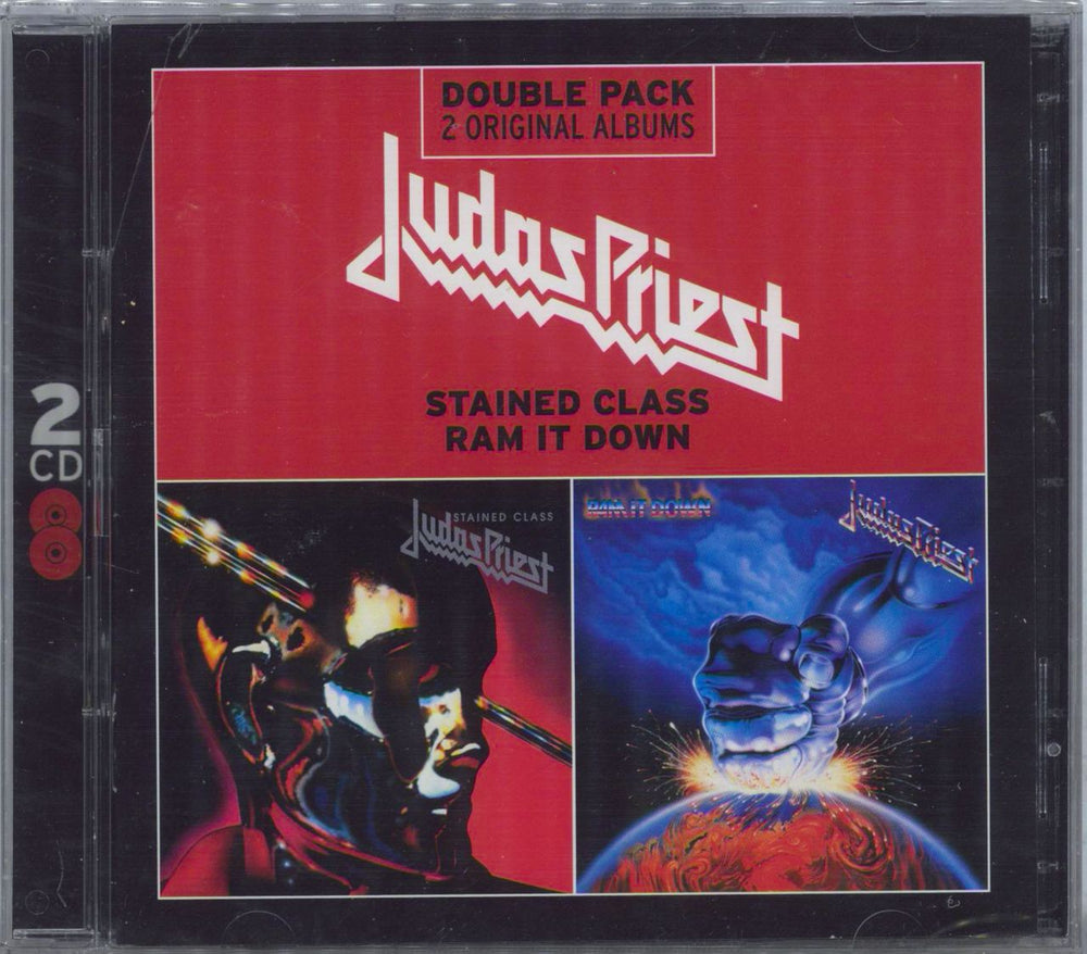 Judas Priest Double Pack: Stained Class / Ram It Down - Sealed UK 2 CD album set (Double CD) 88765442382