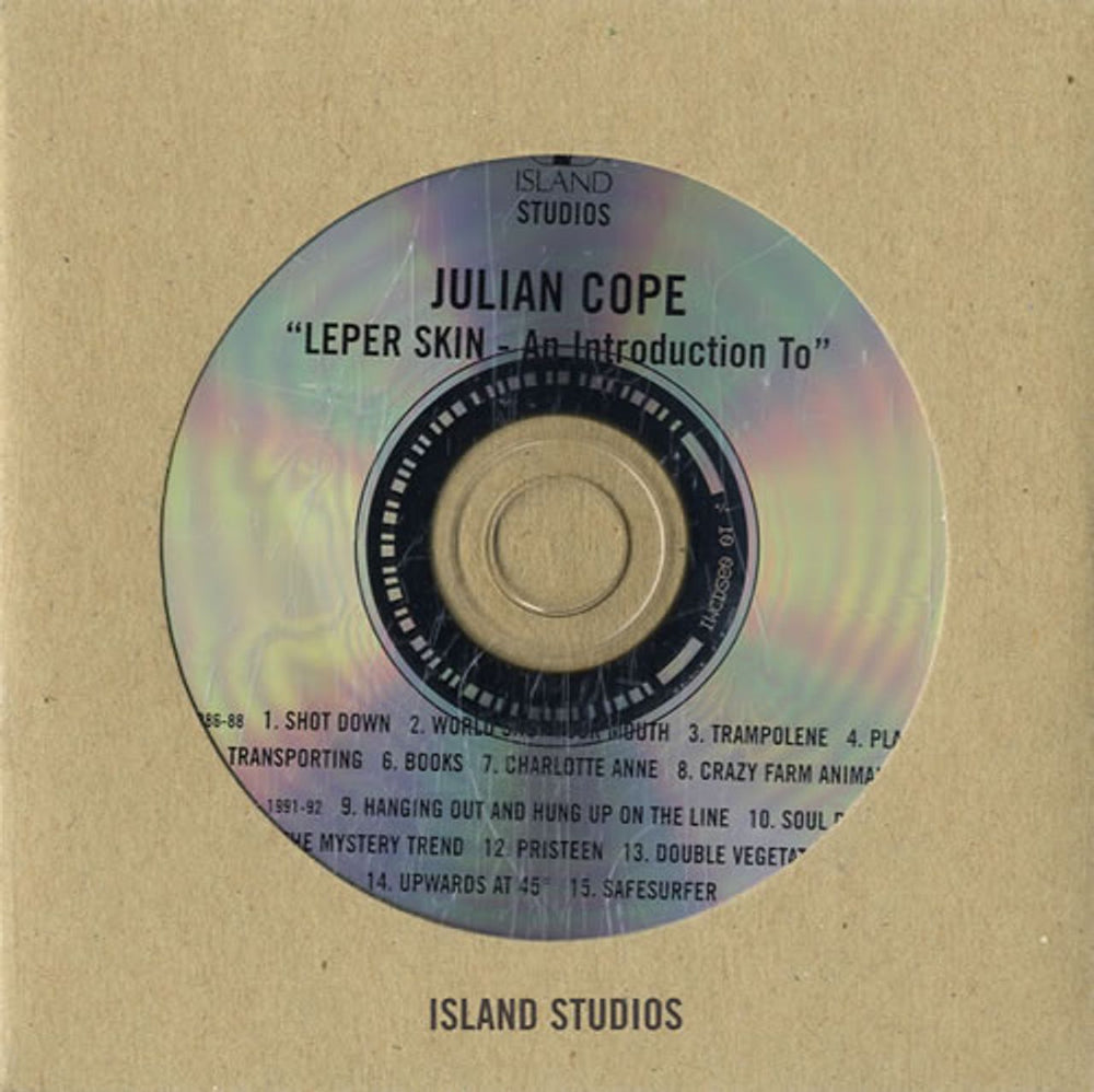 Julian Cope Leper Skin - An Introduction To UK Promo CD album (CDLP) IMCD260