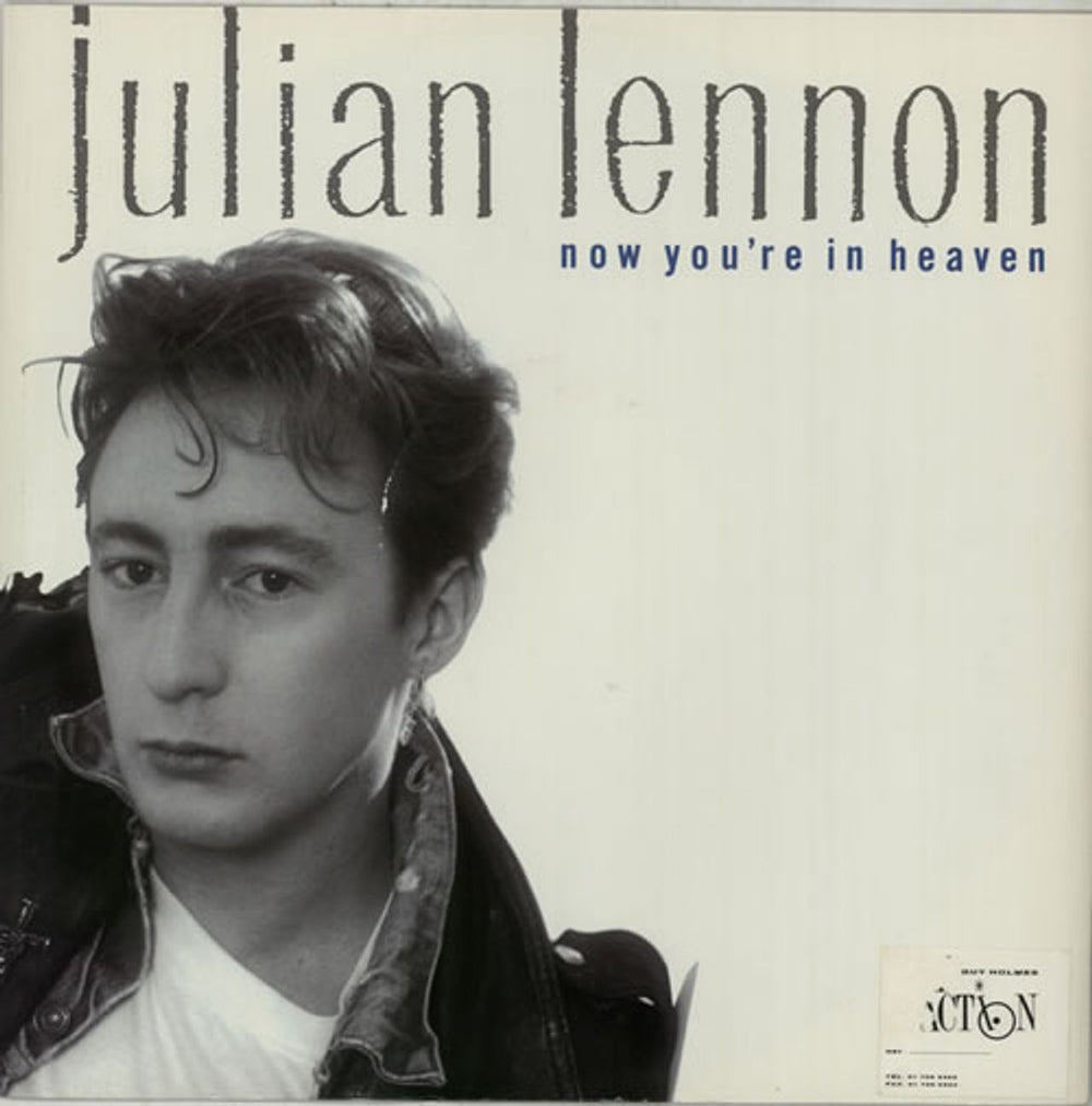 Julian Lennon Now You're In Heaven UK 12" vinyl single (12 inch record / Maxi-single) VST1154