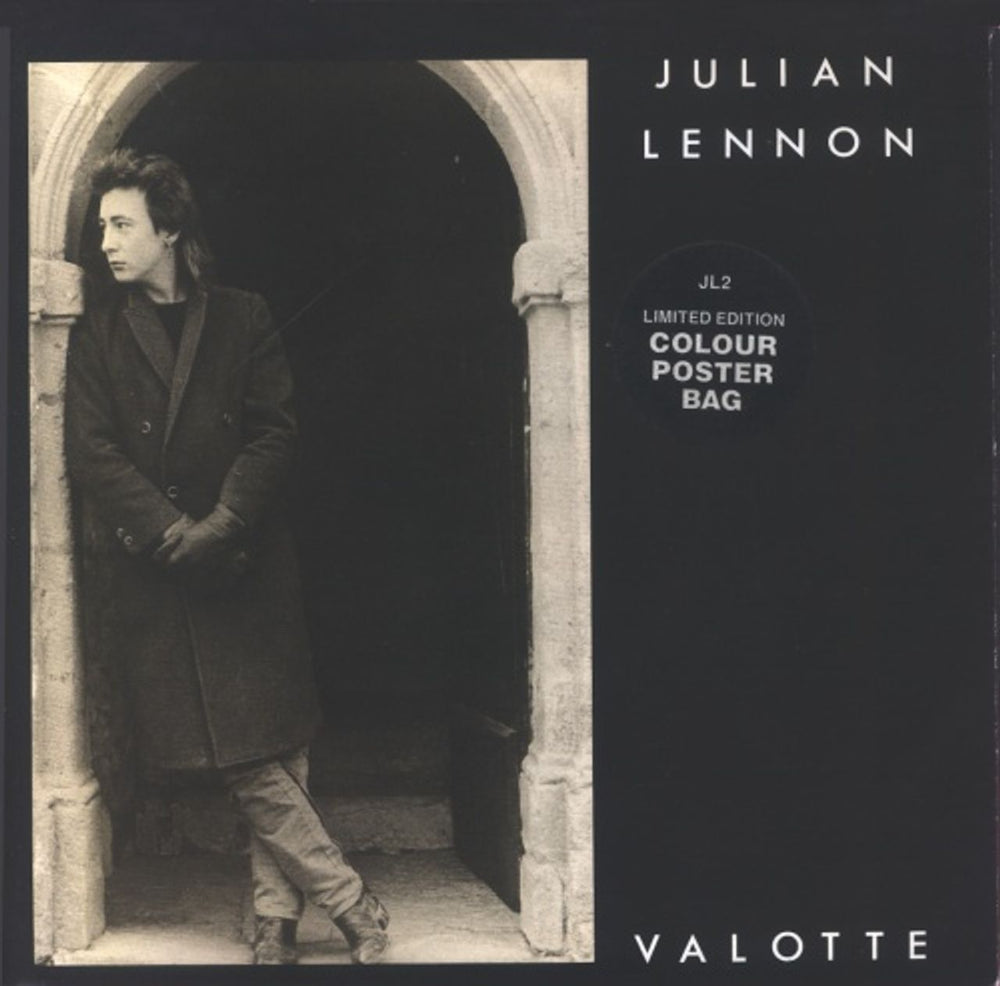 Julian Lennon Valotte - Poster Sleeve UK 7" vinyl single (7 inch record / 45) JL2