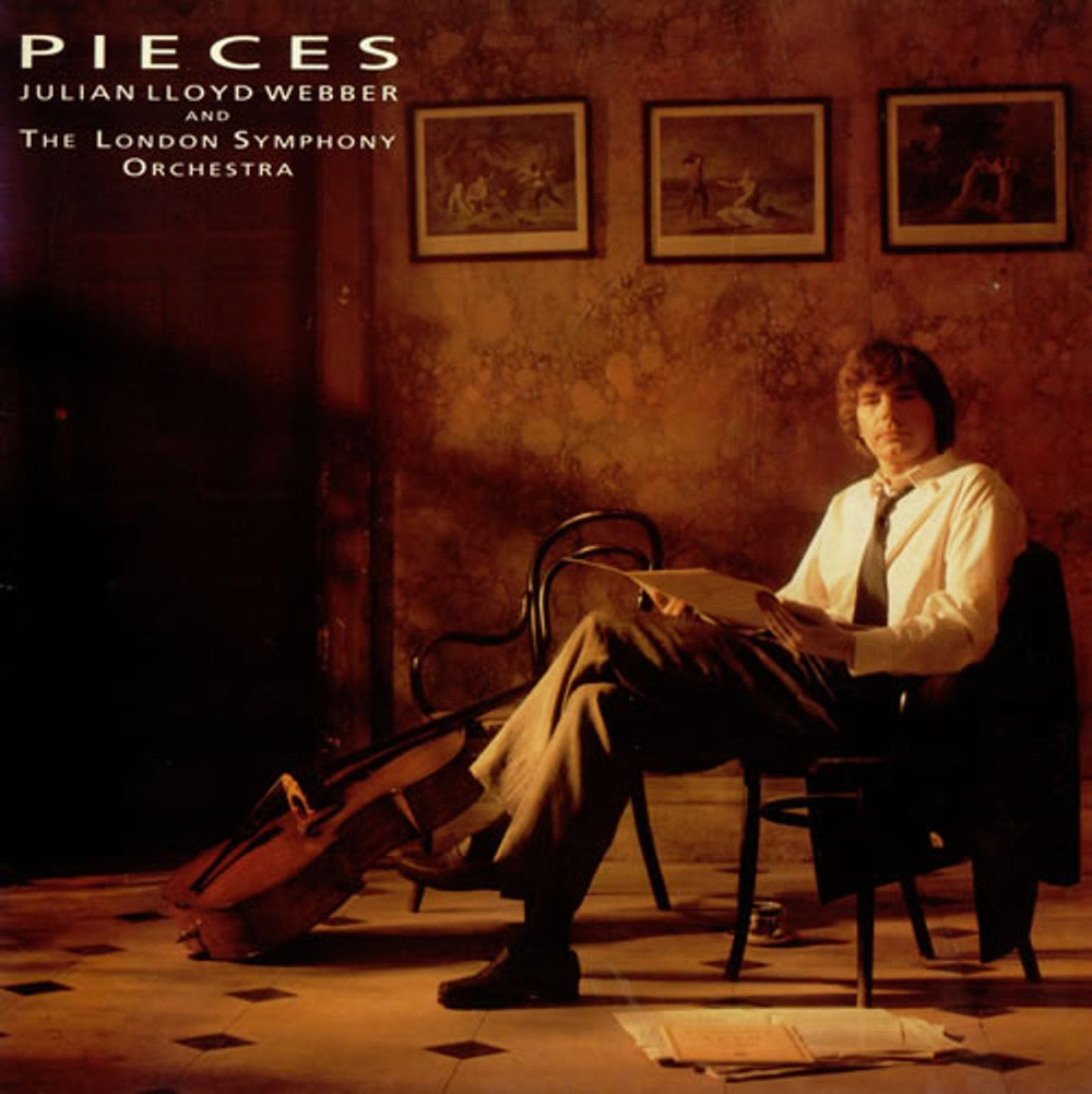 Julian Lloyd Webber Pieces UK vinyl LP album (LP record) PROLP6