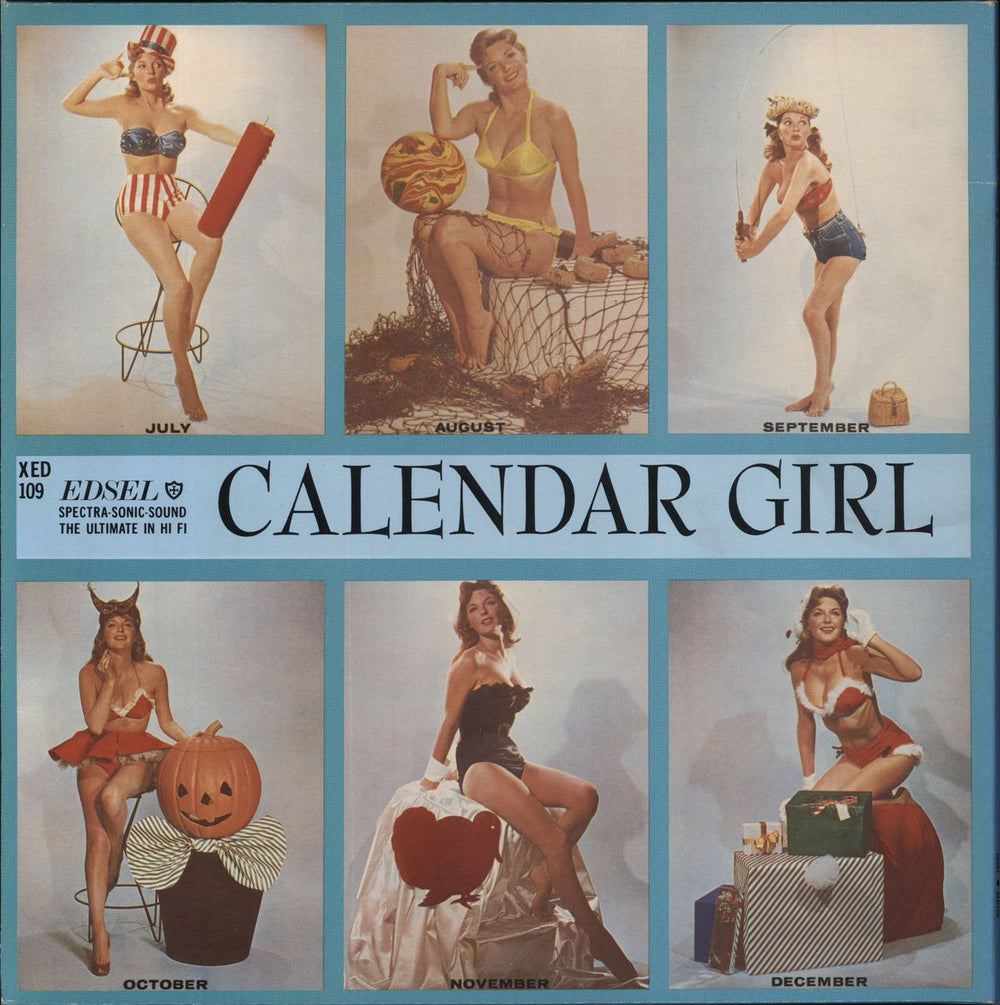 Julie London Calendar Girl UK vinyl LP album (LP record)