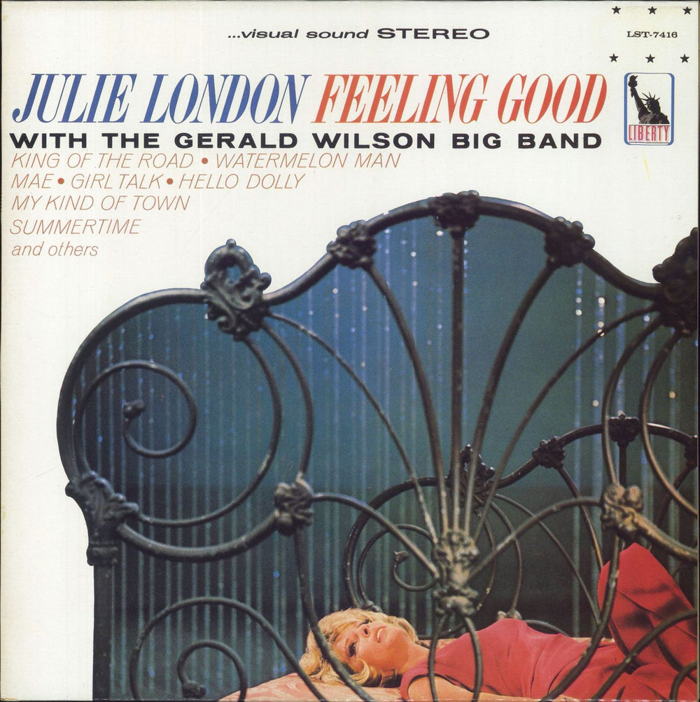 Julie London Feeling Good French vinyl LP album (LP record) 1599361