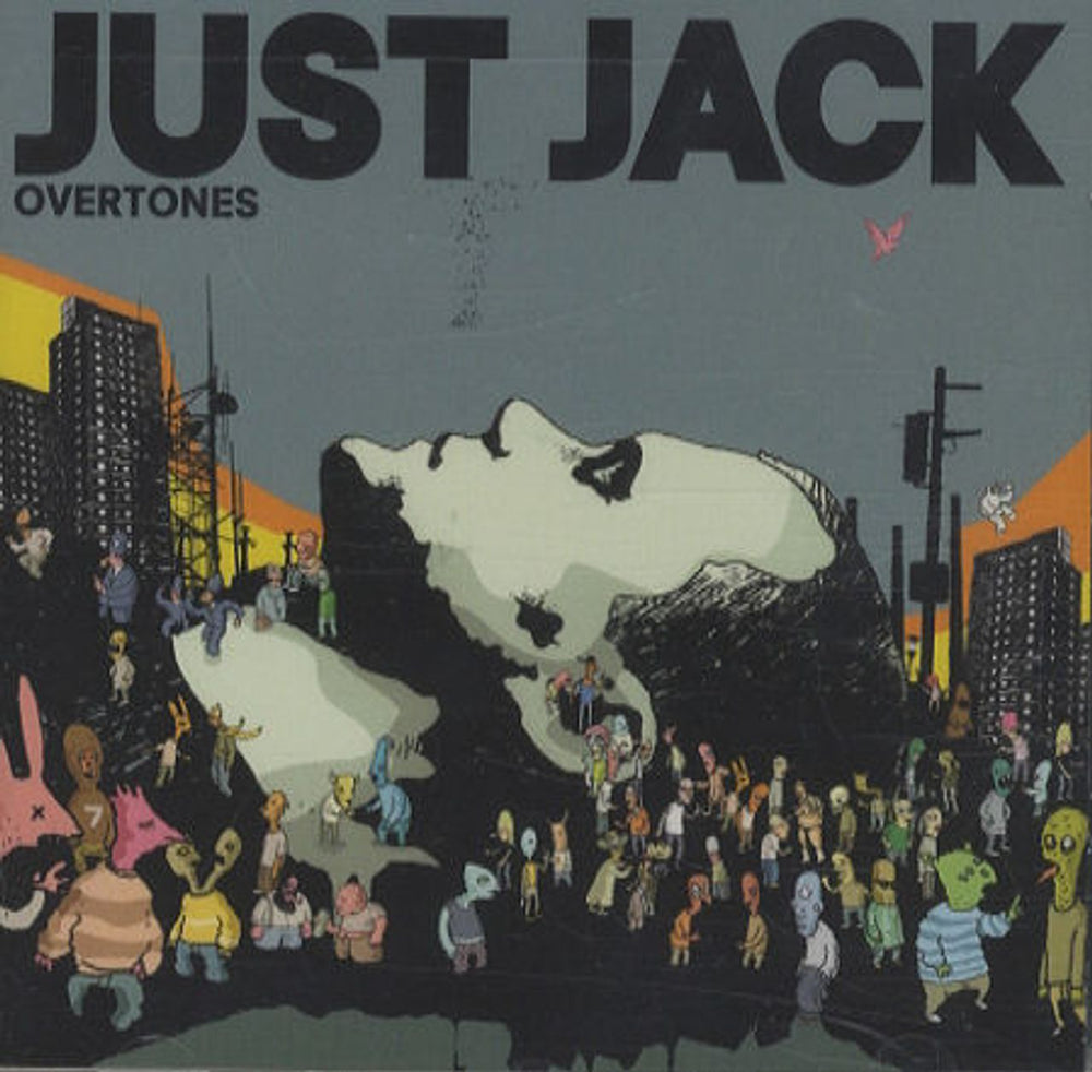 Just Jack Overtones - Enhanced US CD album (CDLP) TV-2980-2