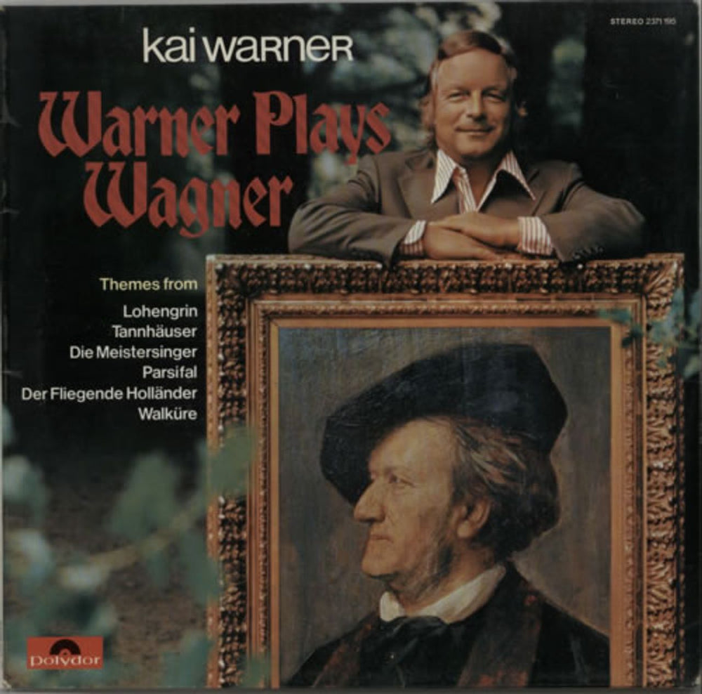 Kai Warner Warner Plays Wagner UK vinyl LP album (LP record) 2371195