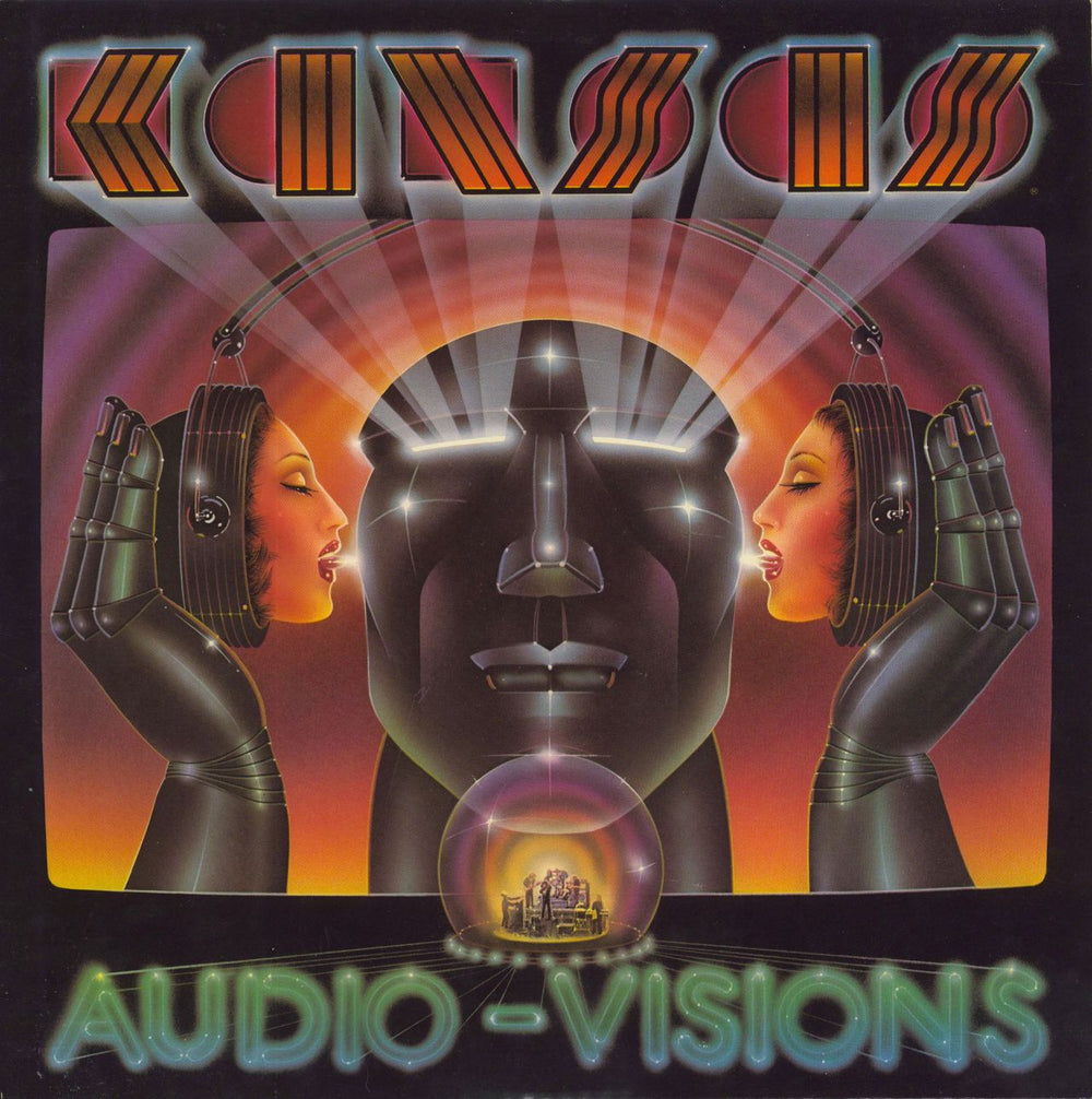 Kansas Audio-Visions US vinyl LP album (LP record) FZ36588