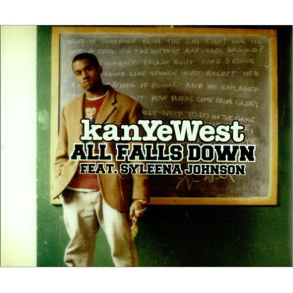 Kanye West All Falls Down UK Promo CD single (CD5 / 5") FALLSCD1