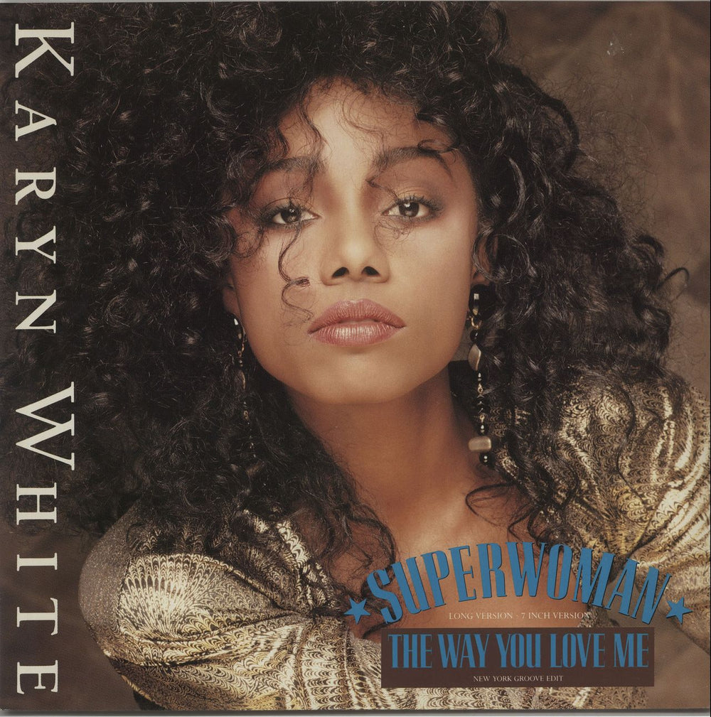 Karyn White Superwoman UK 12" vinyl single (12 inch record / Maxi-single) W2920T