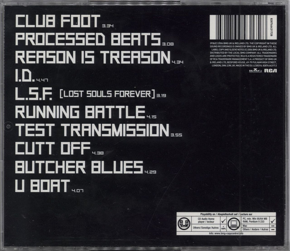 Kasabian Kasabian German CD album (CDLP) 828766431728