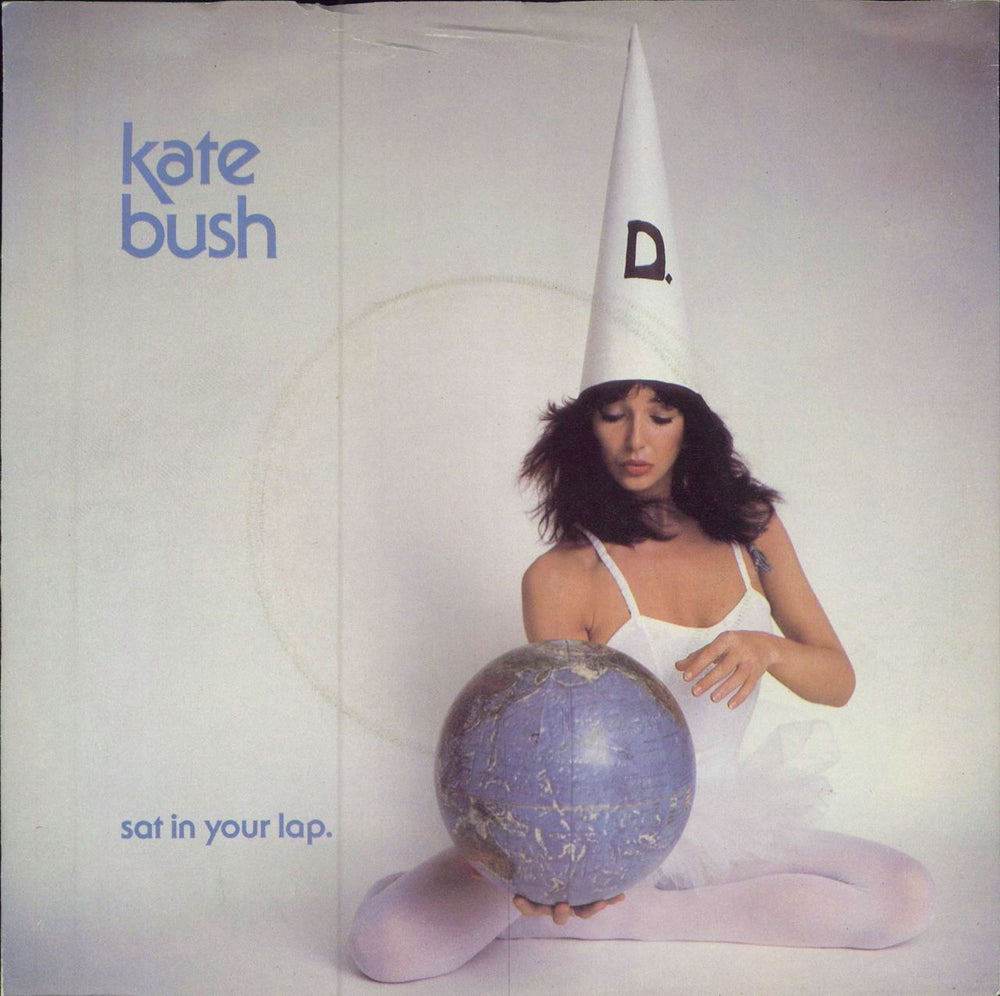 Kate Bush Sat In Your Lap - 4pr + Promo Stickered UK Promo 7" vinyl single (7 inch record / 45) EMI5201