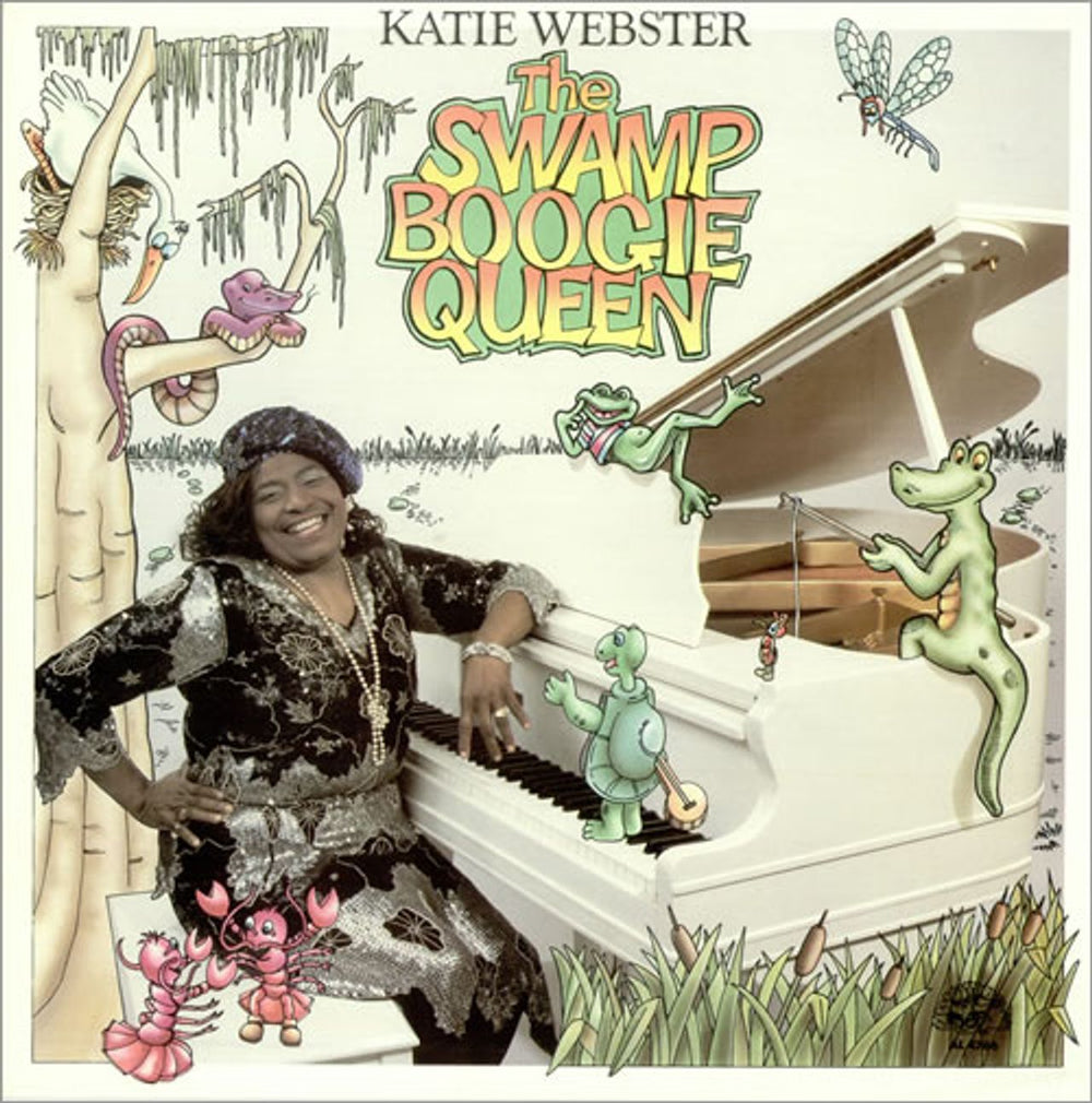 Katie Webster The Swamp Boogie Queen UK vinyl LP album (LP record) AL4766