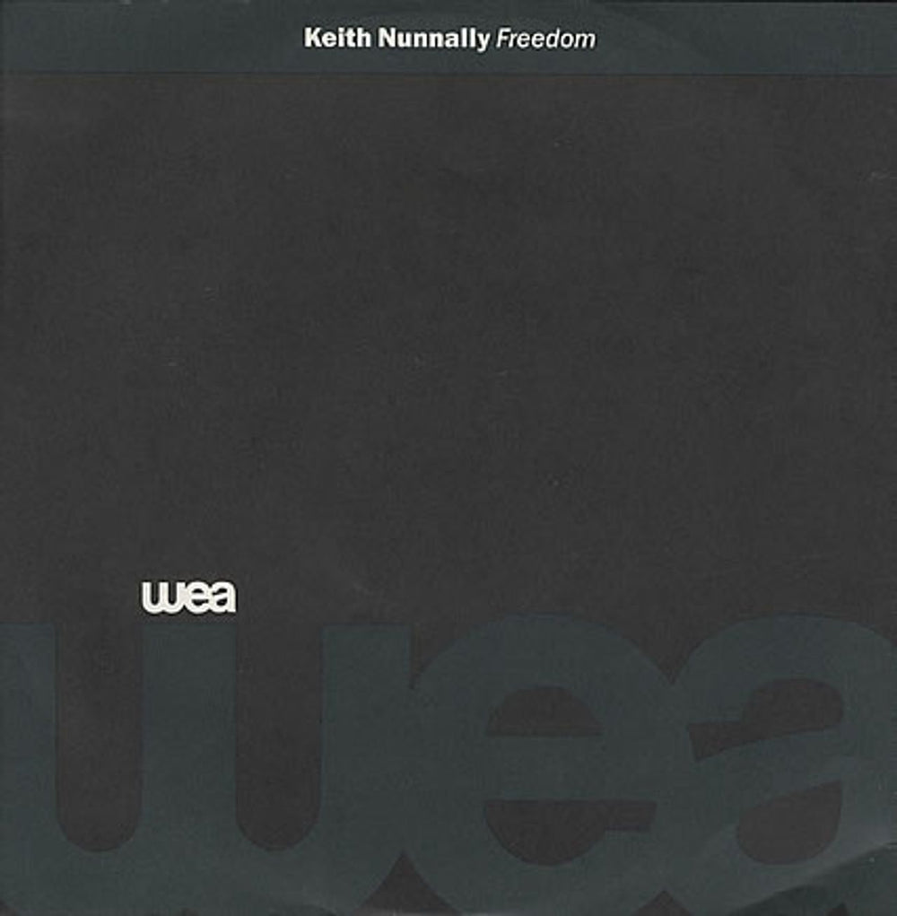 Keith Nunnally Freedom UK 12" vinyl single (12 inch record / Maxi-single) W0079T