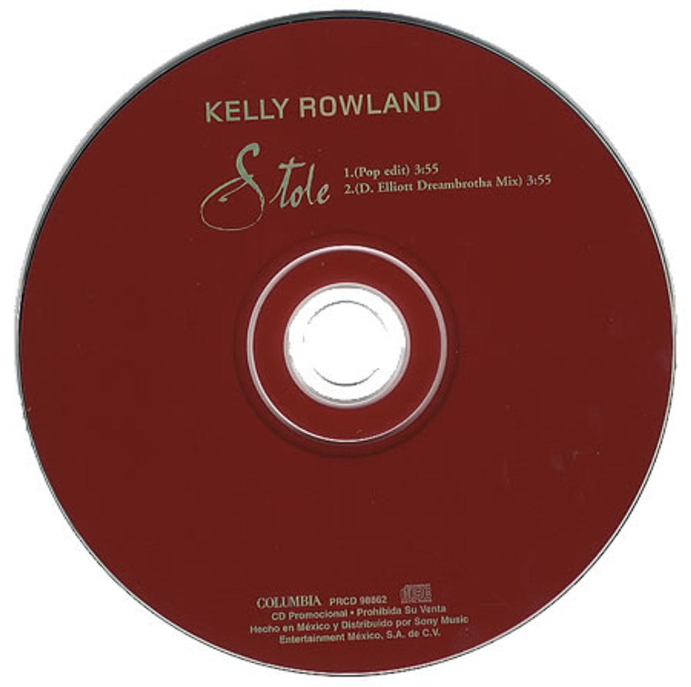 Kelly Rowland Stole Mexican Promo CD single (CD5 / 5") KLWC5ST253658