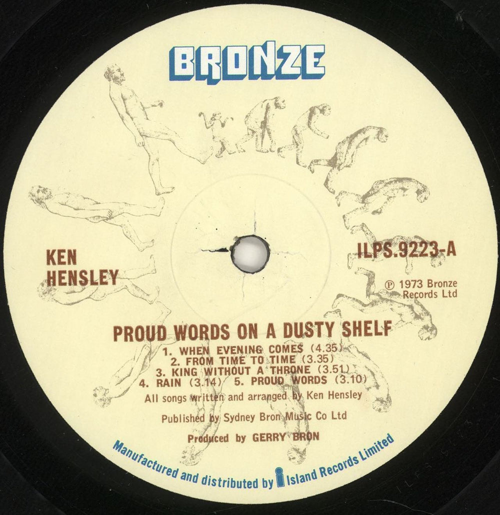 Ken Hensley Proud Words On A Dusty Shelf - 1st - EX UK vinyl LP album (LP record) KHYLPPR748750