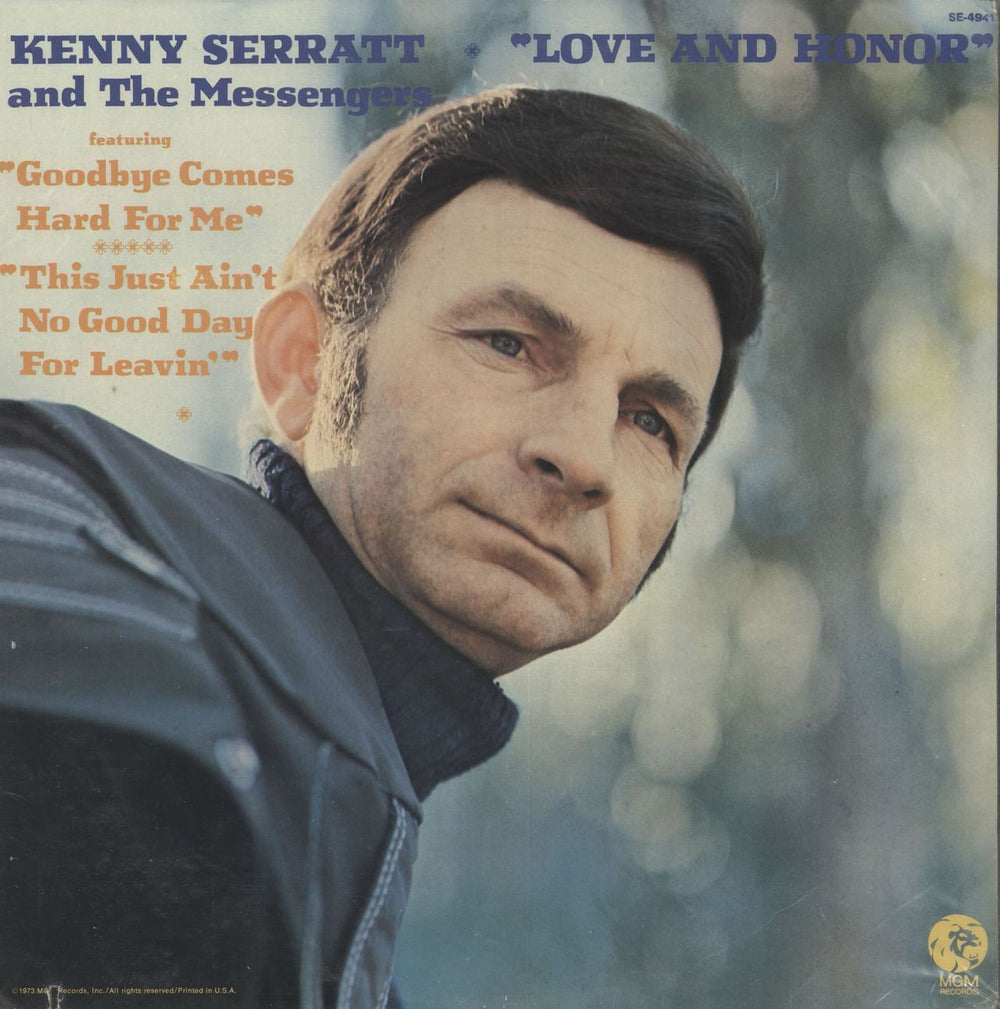 Kenny Serratt & The Messengers Love And Honour US vinyl LP album (LP record) SE-4941