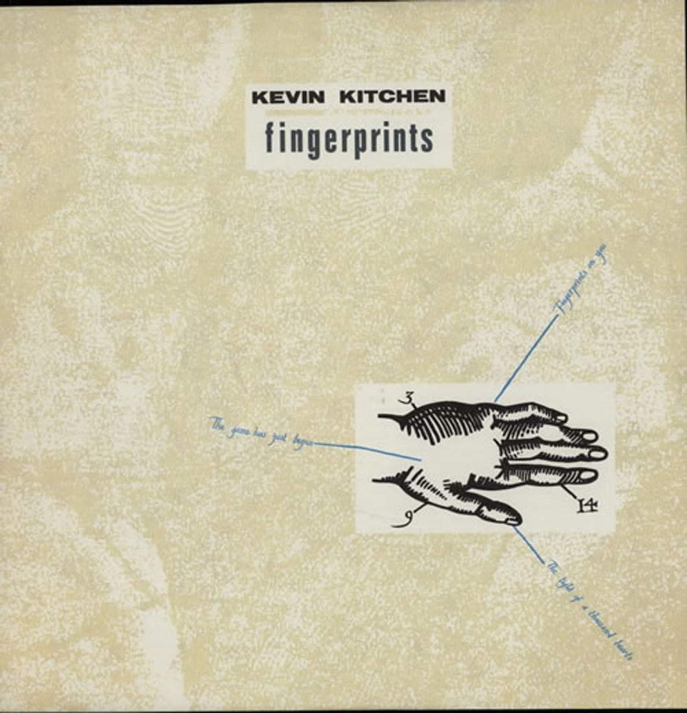 Kevin Kitchen Fingerprints UK 12" vinyl single (12 inch record / Maxi-single) WOKX3