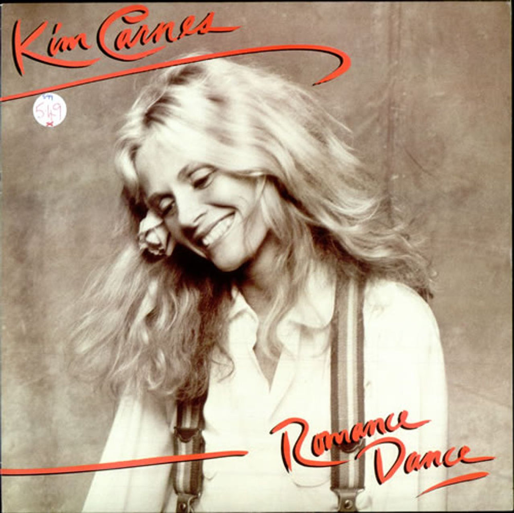 Kim Carnes Romance Dance UK vinyl LP album (LP record) AML3012