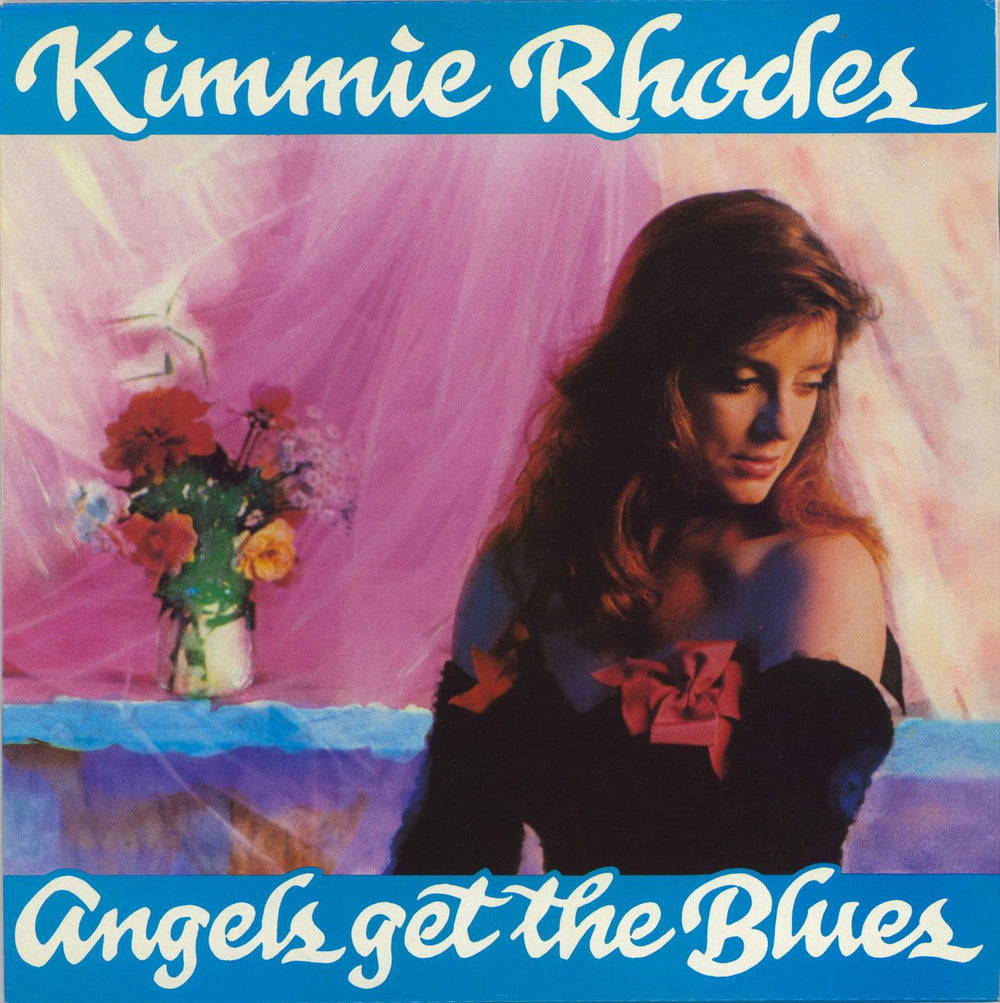 Kimmie Rhodes Angels get The Blues UK vinyl LP album (LP record) HLD010