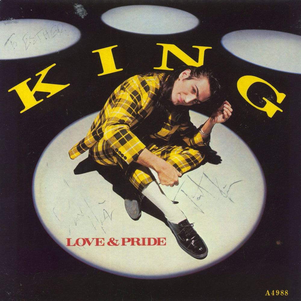 King Love & Pride - Autographed UK 7" vinyl single (7 inch record / 45) A4988