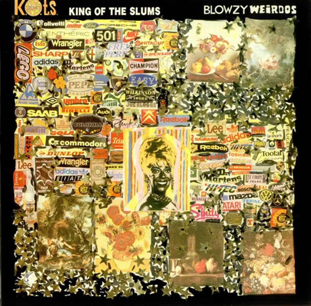 King Of The Slums Blowzy Weirdos UK vinyl LP album (LP record) BRED93