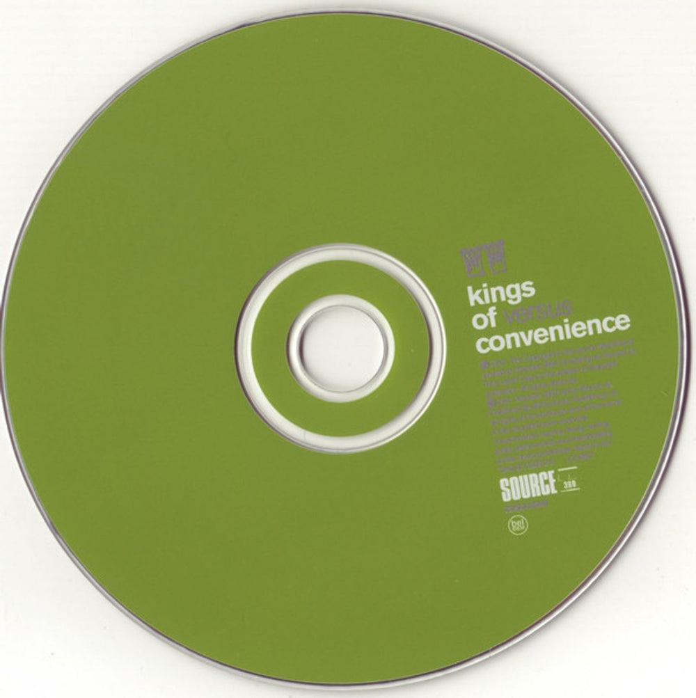 Kings Of Convenience Versus UK CD album (CDLP) KOCCDVE199093