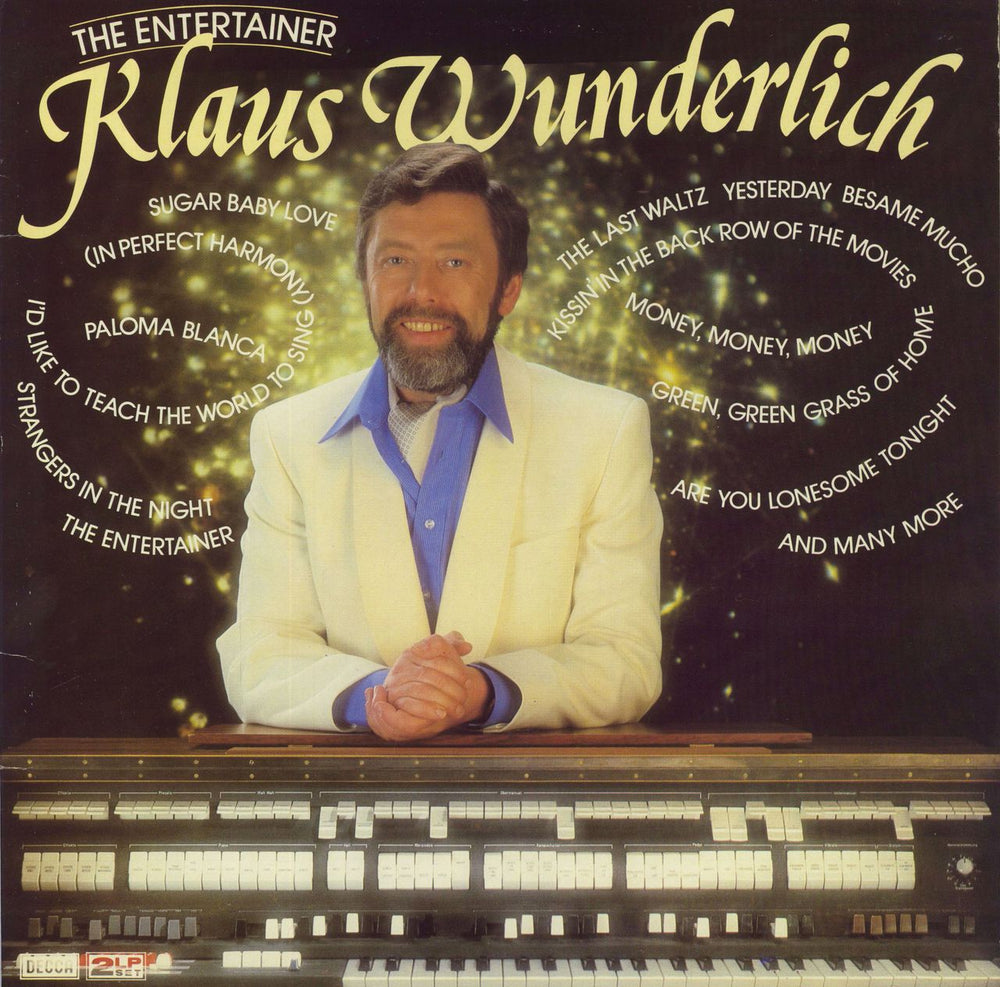 Klaus Wunderlich The Entertainer UK 2-LP vinyl record set (Double LP Album) DBC13