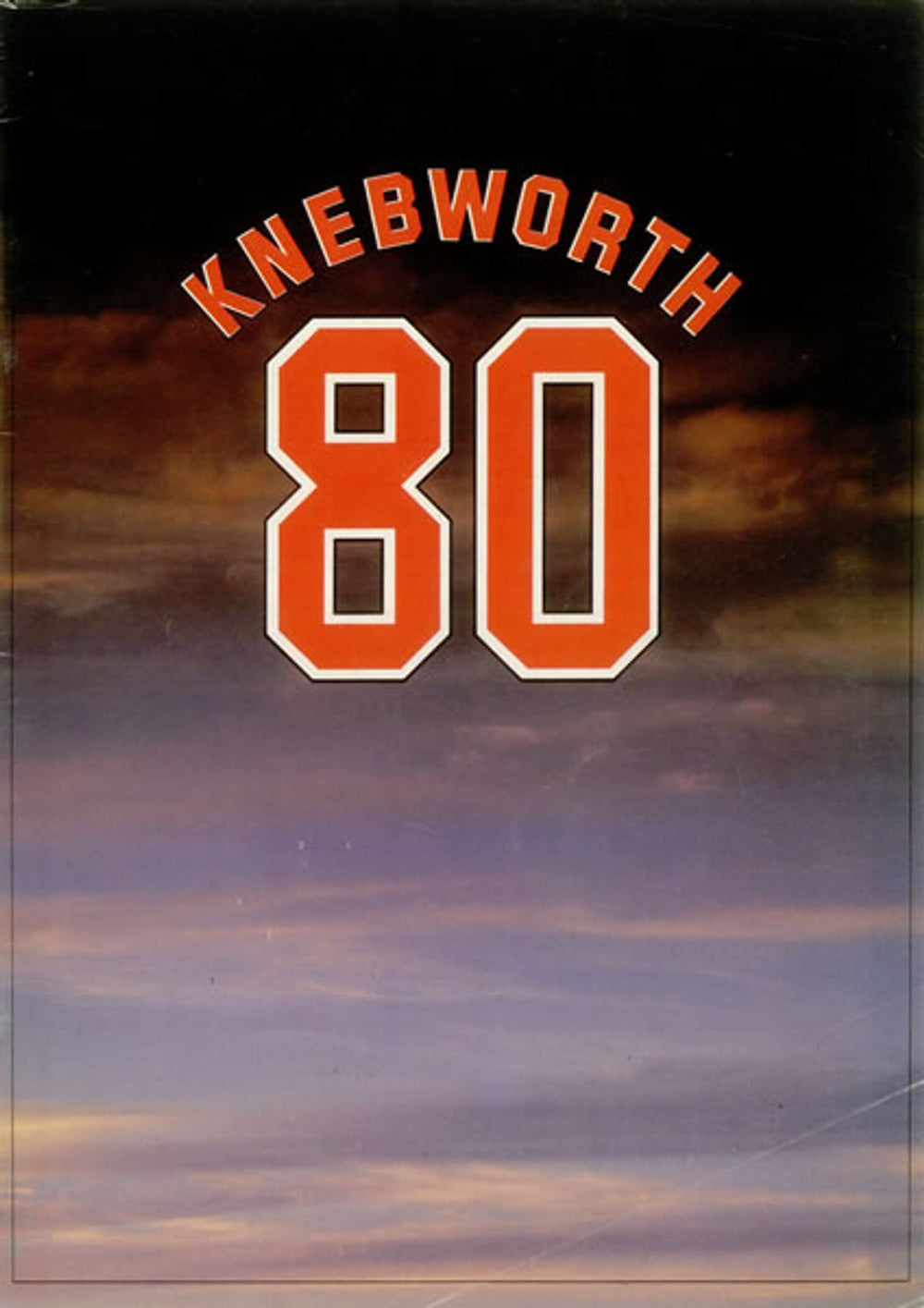 Knebworth Knebworth 80 UK tour programme TOUR PROGRAMME