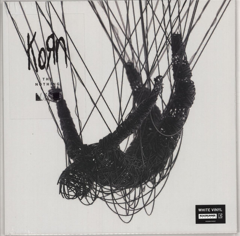 Korn The Nothing - White Vinyl - Sealed UK vinyl LP album (LP record) 0016861740917