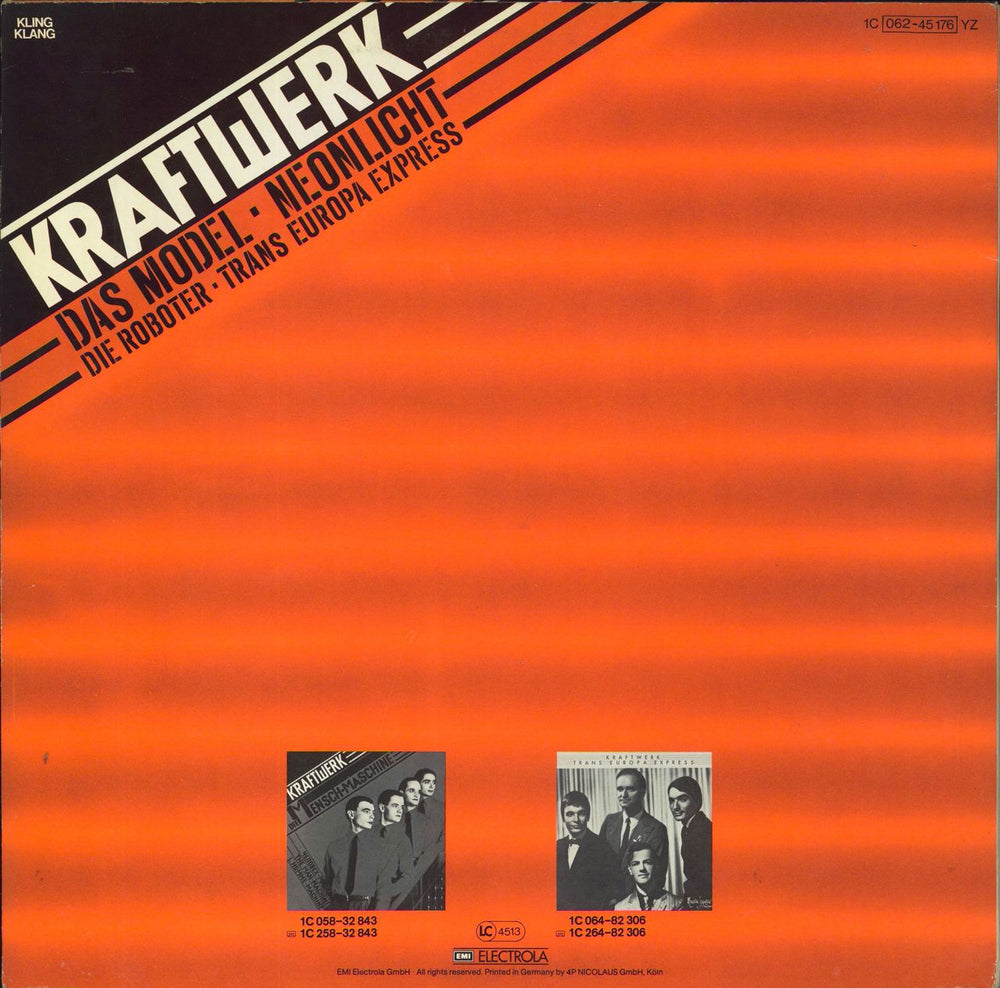 Kraftwerk Das Model - Black Vinyl German 12" vinyl single (12 inch record / Maxi-single)