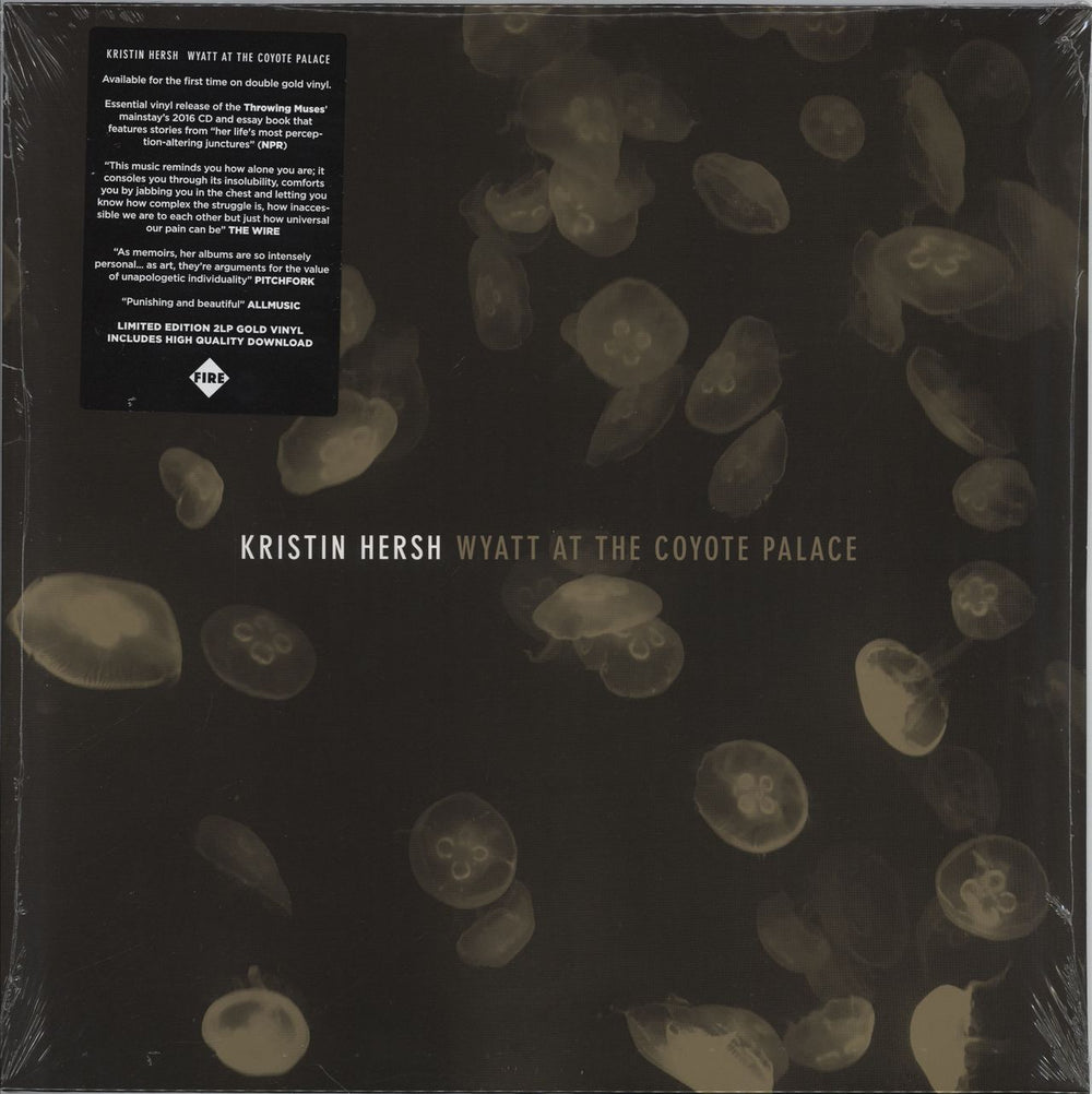 Kristin Hersh Wyatt At The Coyote Palace - RSD 2021 - Gold Vinyl - Sealed UK 2-LP vinyl record set (Double LP Album) FIRELP579