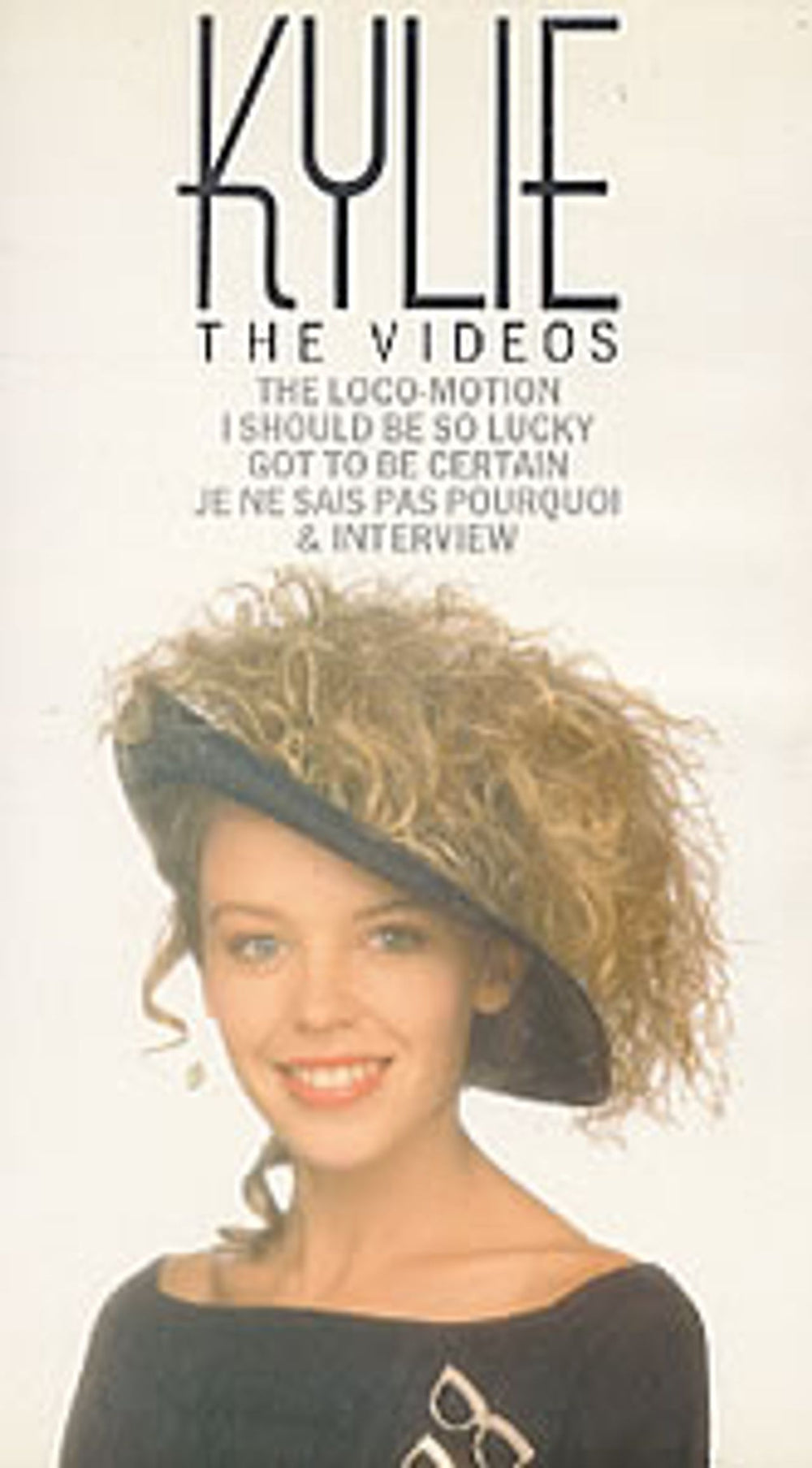 Kylie Minogue The Videos UK video (VHS or PAL or NTSC) VHF3