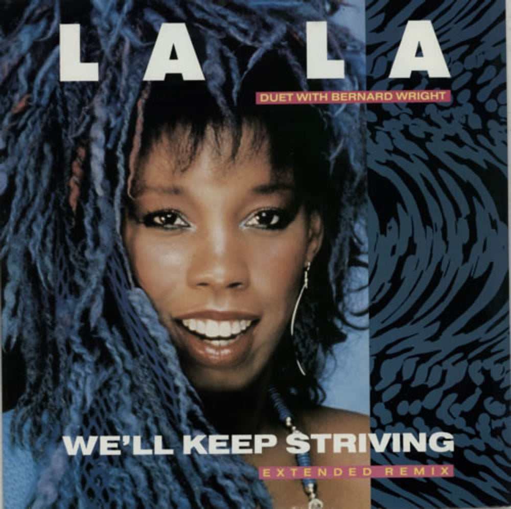 La La We'll Keep Striving UK 12" vinyl single (12 inch record / Maxi-single) RIST40