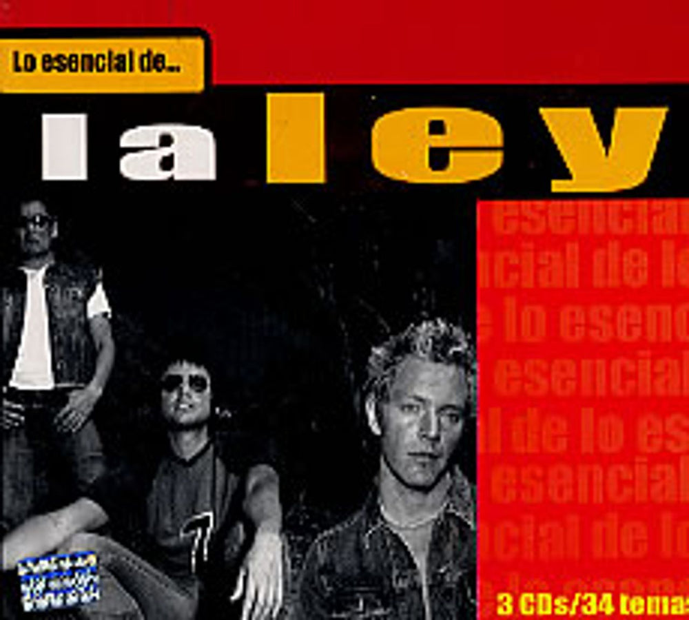 La Ley Lo Esencial De... Mexican 3-CD album set (Triple CD) BOX SET