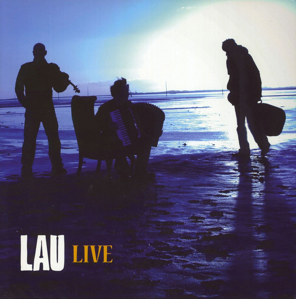 Lau Live + CD - Orange Vinyl UK 2-LP vinyl record set (Double LP Album) NAVIGATOR4LP