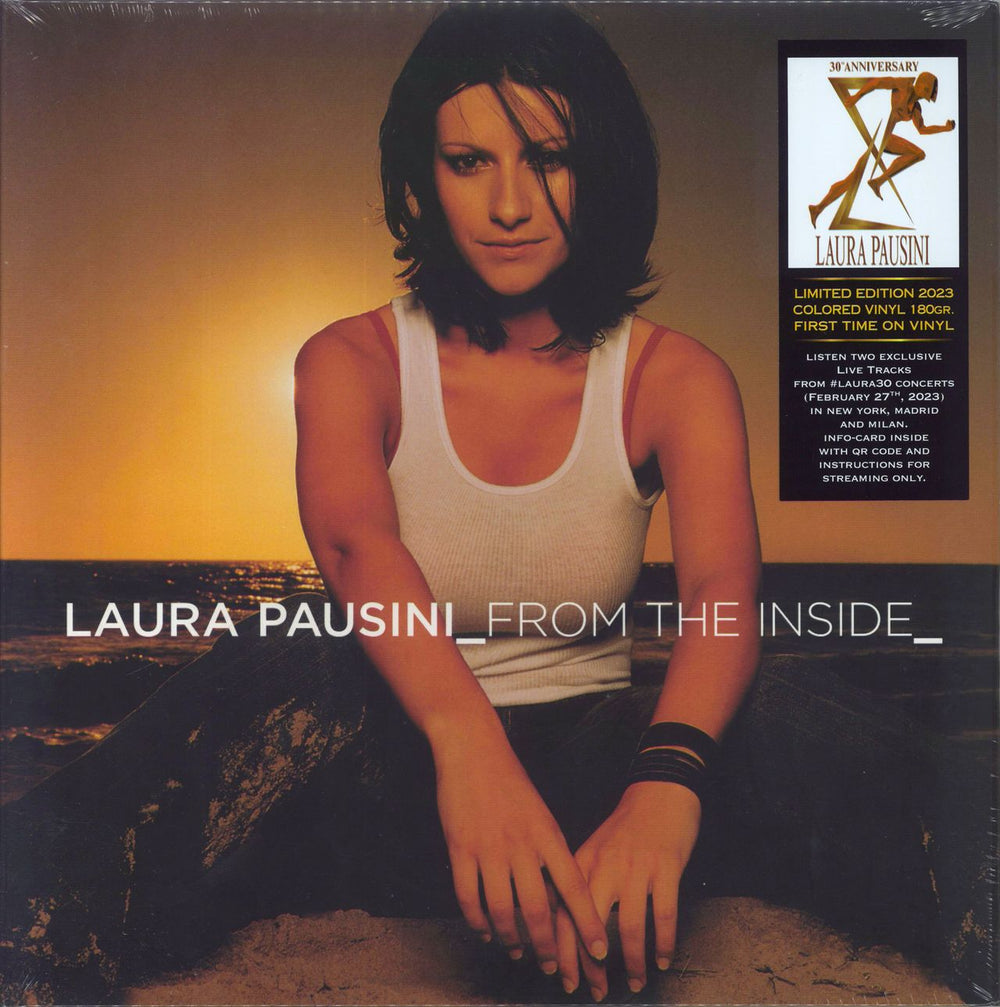 Laura Pausini From The Inside - 180gm Yellow Vinyl Italian vinyl LP album (LP record) 5054197617836