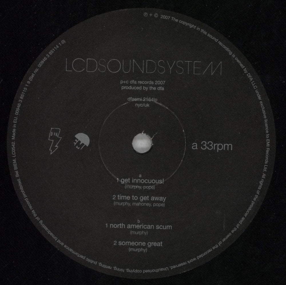 LCD Soundsystem Sound Of Silver - Promo Stickered UK 2-LP vinyl record set (Double LP Album) CDS2LSO819641