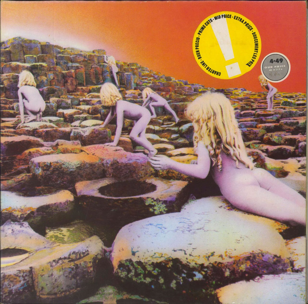 Led Zeppelin Houses Of The Holy - EX German vinyl LP album (LP record) K50014